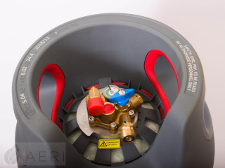 Plnitelná lahev AERI s Multiventilem